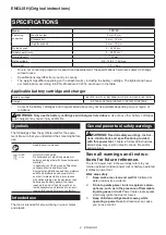 Preview for 4 page of Makita TD110DSME Instruction Manual