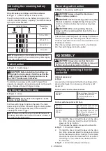 Preview for 8 page of Makita TD110DSME Instruction Manual