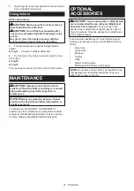 Preview for 10 page of Makita TD110DSME Instruction Manual