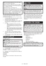 Preview for 40 page of Makita TD110DSME Instruction Manual