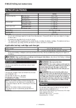 Preview for 4 page of Makita TD111D Instruction Manual