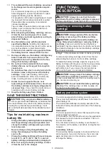 Preview for 6 page of Makita TD111D Instruction Manual