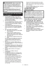 Предварительный просмотр 13 страницы Makita TL064D Instruction Manual