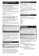 Предварительный просмотр 36 страницы Makita TL064D Instruction Manual