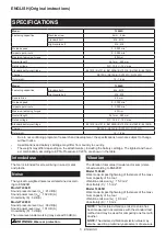 Preview for 5 page of Makita TL064DSAE Instruction Manual