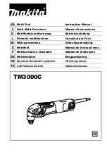 Предварительный просмотр 1 страницы Makita TM3000CX1 Instruction Manual