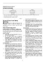 Preview for 2 page of Makita TM3000CX7 Instruction Manual