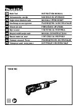 Makita TM3010C Instruction Manual предпросмотр