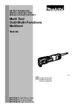 Preview for 1 page of Makita TM3010CX5 Instruction Manual