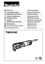 Предварительный просмотр 1 страницы Makita TM3010CX6 Instruction Manual