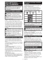 Предварительный просмотр 13 страницы Makita TM30D Instruction Manual