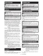 Preview for 44 page of Makita TM30D Instruction Manual