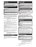 Preview for 62 page of Makita TM30D Instruction Manual