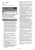 Предварительный просмотр 5 страницы Makita TM30DSAJX4 Instruction Manual