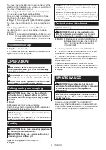 Preview for 8 page of Makita TM30DSAJX4 Instruction Manual