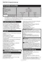 Предварительный просмотр 16 страницы Makita TM30DSAJX4 Instruction Manual