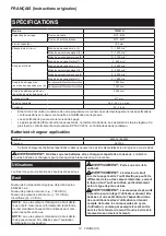 Preview for 12 page of Makita TW001G Instruction Manual