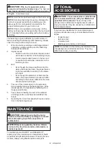 Preview for 12 page of Makita TW001GD201 Instruction Manual