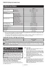 Preview for 2 page of Makita TW001GZ Instruction Manual