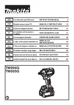 Makita TW004GZ01 Instruction Manual preview