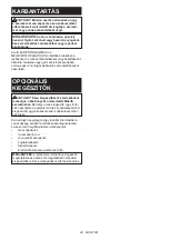 Preview for 29 page of Makita TW005G Instruction Manual