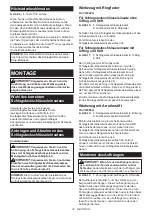 Preview for 72 page of Makita TW005G Instruction Manual