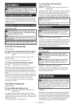 Preview for 11 page of Makita TW007GZ Instruction Manual