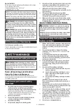 Preview for 6 page of Makita TW008G Instruction Manual