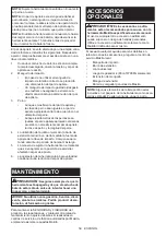 Preview for 59 page of Makita TW008G Instruction Manual