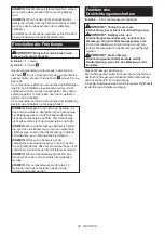 Preview for 26 page of Makita TW008GM201 Instruction Manual