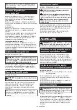 Предварительный просмотр 44 страницы Makita TW060D Instruction Manual