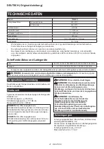 Preview for 41 page of Makita TW060DSAE Instruction Manual