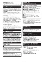 Preview for 44 page of Makita TW060DSAE Instruction Manual