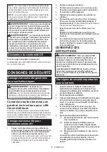 Предварительный просмотр 10 страницы Makita TW141D Instruction Manual