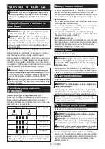 Preview for 58 page of Makita TW141D Instruction Manual