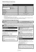 Preview for 4 page of Makita TW141DSME Instruction Manual