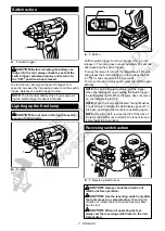 Предварительный просмотр 7 страницы Makita TW160DZ Instruction Manual