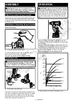 Preview for 9 page of Makita TW160DZ Instruction Manual