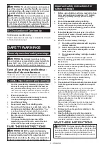 Предварительный просмотр 5 страницы Makita TW161D Instruction Manual