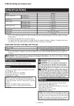 Preview for 4 page of Makita TW161DZ Instruction Manual