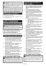 Preview for 5 page of Makita TW161DZ Instruction Manual