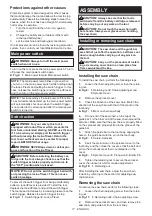 Preview for 17 page of Makita UA001G Instruction Manual