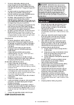 Предварительный просмотр 62 страницы Makita UA002G Instruction Manual