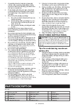 Предварительный просмотр 15 страницы Makita UA004G Instruction Manual