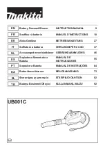 Makita UB001C Instruction Manual preview