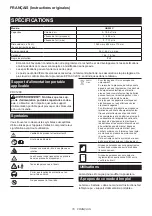 Preview for 16 page of Makita UB002CZ01 Instruction Manual