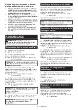 Preview for 21 page of Makita UB002CZ01 Instruction Manual