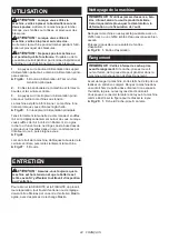 Preview for 24 page of Makita UB002CZ01 Instruction Manual