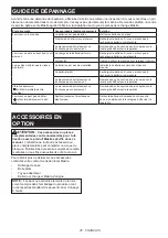 Preview for 25 page of Makita UB002CZ01 Instruction Manual