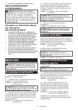 Preview for 31 page of Makita UB002CZ01 Instruction Manual